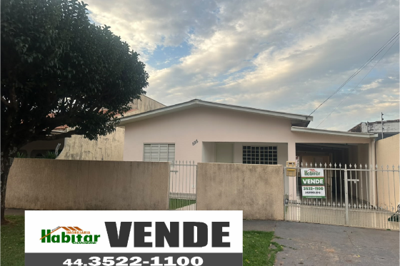 Casa à venda - 78m² - Jardim Curitiba, Goioerê-PR