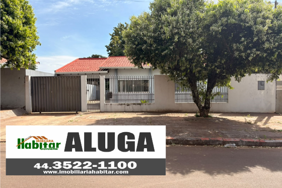 Casa para alugar - 138m² - Jardim Curitiba, Goioerê-PR