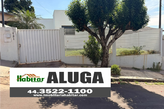 Casa para alugar - 100m² - Cidade Alta, Goioerê-PR