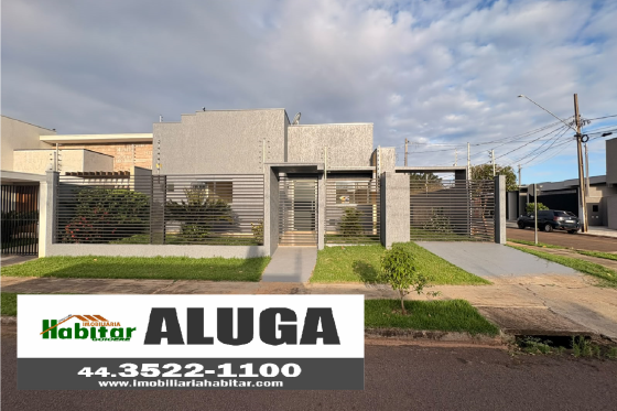 Casa para alugar - 105m² - Jardim Europa, Goioerê-PR