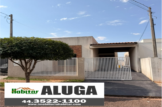 Casa para alugar - 61.99m² - Jardim Cristo Rey, Goioerê-PR