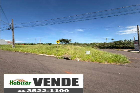 Terreno à venda - 180.22m² - Jardim Bela Vista, Goioerê-PR