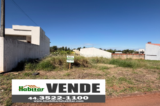 Terreno à venda - 300m² - Goioerê-PR