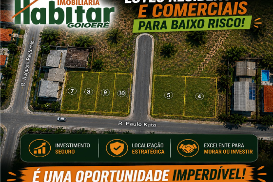 Terreno à venda - 430.50m² - Jardim Primavera, Goioerê-PR